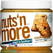 Nuts 'N More Cookie Butter - masło orzechowe z ksylitolem 35g białka, Speculoos