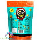 Cheesies Crunchy Popped Cheese Snack, Cheddar. No Carb, High Protein, Gluten Free, Vegetarian, Keto 60g