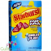 Starburst Zero Sugar Fruit Punch Singles to Go