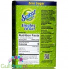 Sunkist Lemon Lime Zero Sugar Singles to Go