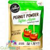 Flavored PB & Co Peanut Powder - Toffee & Apple, low calorie defatted natural powdered peanut butter with stevia