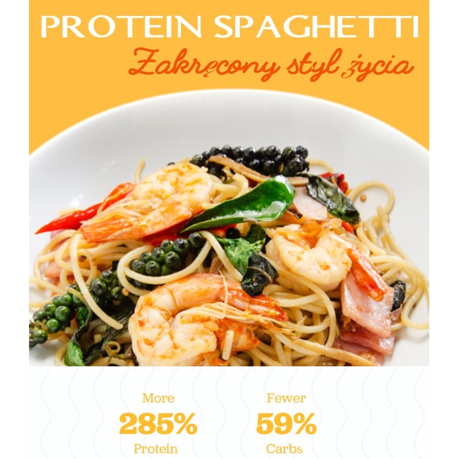 Prozis Protein Pasta Spaghetti low carb protein pasta