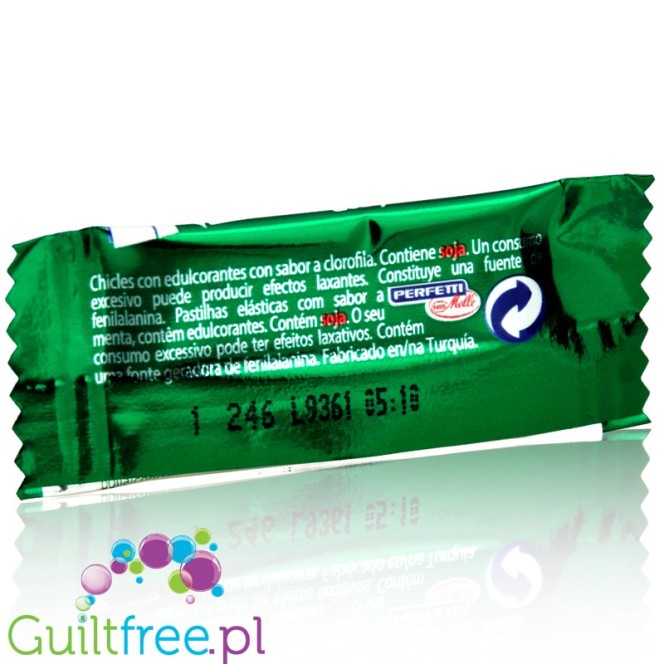 Happydent Xylit Chlorofil sugar free chewing gum