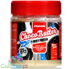 Prozis Whey Choco Butter White Choco Cookie -  proteinowy krem ciasteczkowy z białą czekoladą, bez cukru