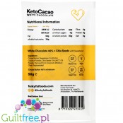Funky Fat Foods Keto  White - ketogenic white chocolate with MCT
