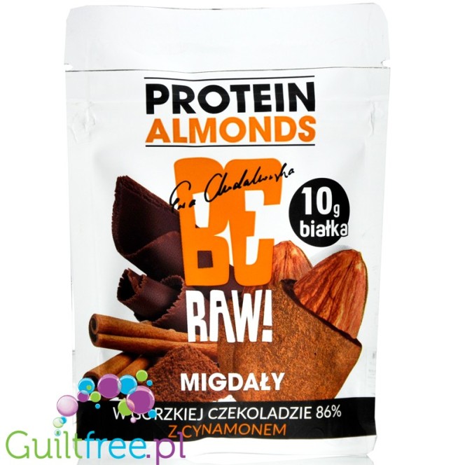 Be Raw! Protein Almonds Cinnamon Dark Chocolate