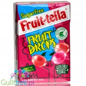 Fruittella Sugar Free Fruit Drops Red Berry Mix, 45 g