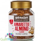 Beanies Hot Amaretto Almond instant flavored coffee 2kcal pe cup