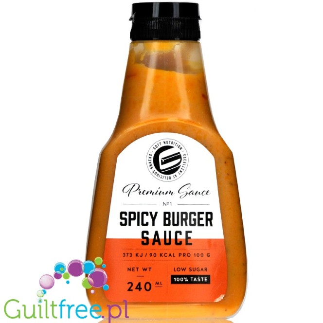 Got7 Premium Sauce Spicy Burger Sauce - fat free, low carb, no aded sugar sauce