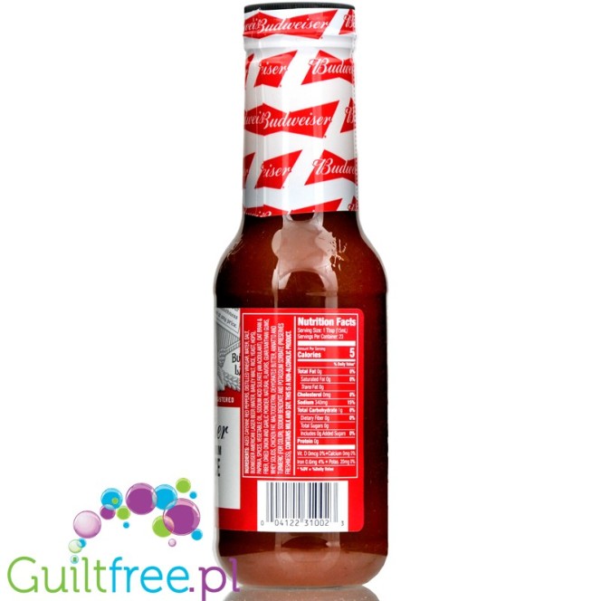 Budweiser Brewmaster's Premium Wing Sauce Hot sugar free low calorie sauce