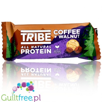 Tribe Vegan Protein Bar 50g Coffee + Walnut