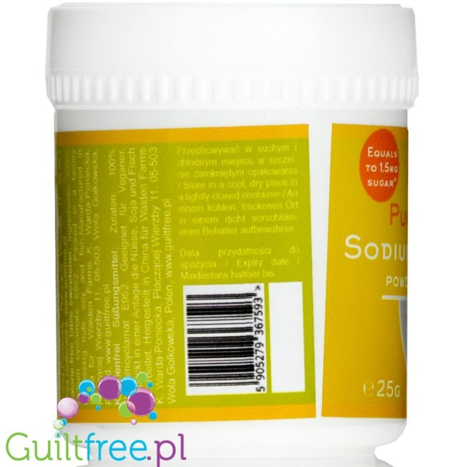 FitFood Purely Sweet pure Sodium Cyclamate