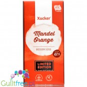 Xucker Milk & Orange - mleczna czekolada bez cukru z migdałami i pomarańczą słodzona tylko fińskim ksylitolem