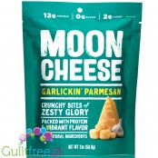 Moon Cheese Snacks Garlickin' Parmesan - keto chrupaki serowe