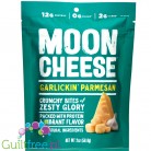Moon Cheese Snacks Garlickin' Parmesan - keto chrupaki serowe