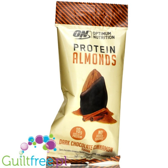 Optimum Nutrition Protein Almonds, Cinnamon Roll