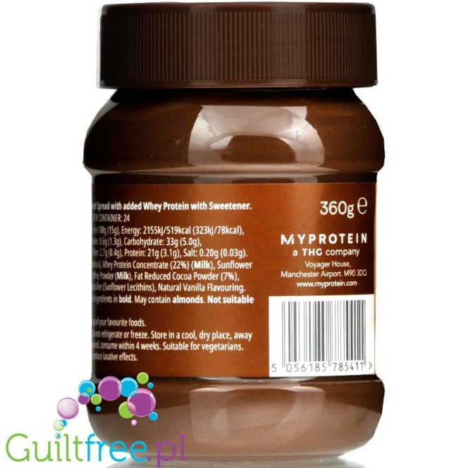 MyProtein Protein Spread 360g  Chocolate HazelNut 