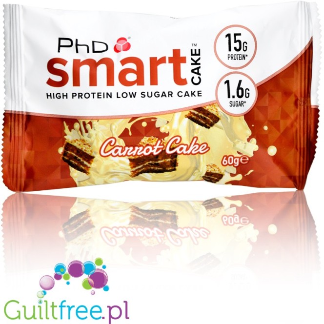 PhD Smart Cake ™ Carrot Cake - ciastko białkowe, 15g białka