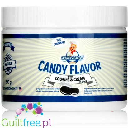 Franky's Bakery Candy Flavor Cookies & Cream - powdered food flavoring with stevia