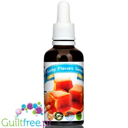 Funky Flavors Sweet Caramel Highly Concentrated  Flavor with sweeteners