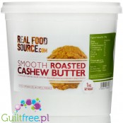 RealFoodSource Cashew Butter 1KG - masło z prażonych nerkowców 100%