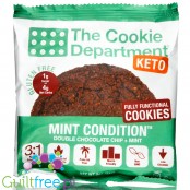 Cookie Department Keto Cookie, Mint Condition (Double Chocolate Chip + Mint)