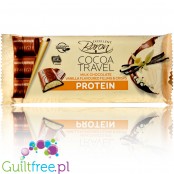 Cocoa Travel Protein Crisp Vanilla - mleczna czekolada z waniliowym nadzieniem białkowym