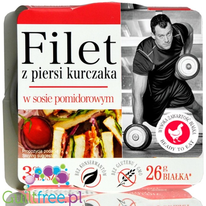 Agrico Filet z Kurczaka w sosie pomidorowym puszka 160g