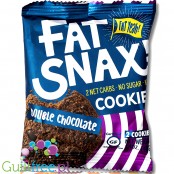 Fat Snax Cookies, Chocolat Double Chip