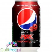 Pepsi Max Raspbrry - malinowa Pepsi Max bez cukru, puszka