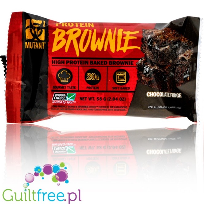 Mutant Protein Brownie Chocolate Fudge