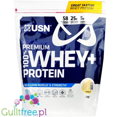 USN Blue Lab Whey Vanilla protein powder  2kg 