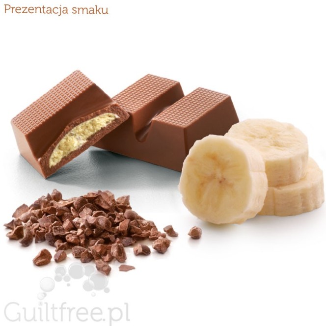 Cavalier Stevia mleczna czekoladka z kremem bananowym i palonym kakaowcem bez cukru