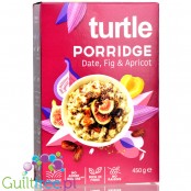 Turtle Porridge Date, Fig & Apricot - organiczna owsianka bez dodatku cukru