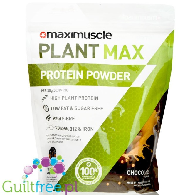 Maximuscle Plant Max 480g Chocolate