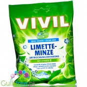Vivil Lime & Mint - cukierki bez cukru Limonka & Mięta z witaminą C