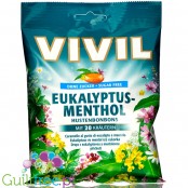 Vivil Euka-Menthol - lodowe cukierki bez cukru eukaliptuowo-mentolowe
