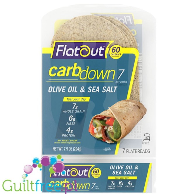Flatout CarbDown Olive Oil & Sea Salt