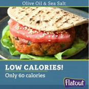 Flatout CarbDown Olive Oil & Sea Salt wrapsy 60kcal & 7g węglowodanów