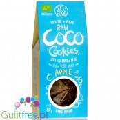 Diet Food Raw Coco, Apple - bio coconut cookies with low GI