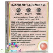 Läkerol Raspberry Lemongrass  lukrecja bez cukru ze stewią, Malina & Trawa Cytrynowa