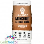 Lakanto Liquid Monkfruit Chocolate - czekoladowy słodzik w kroplach bez kalorii