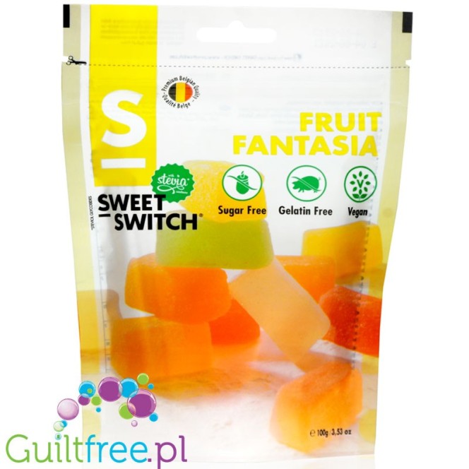 Sweet Switch Stevia Fruit Fantasia sugar free vegan jellies
