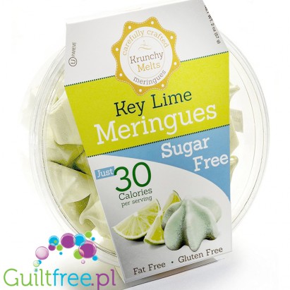 Krunchy Melts Sugar Free Meringues, Key Lime