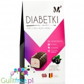 Diabetki czekoladki bez dodatku cukru z czarną porzeczką