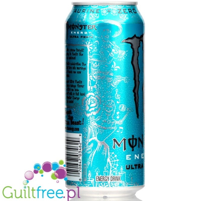  Monster Energy Ultra Blue, Sugar Free Energy Drink