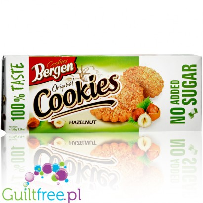 Bergen Hazelnut sugar free cookies 