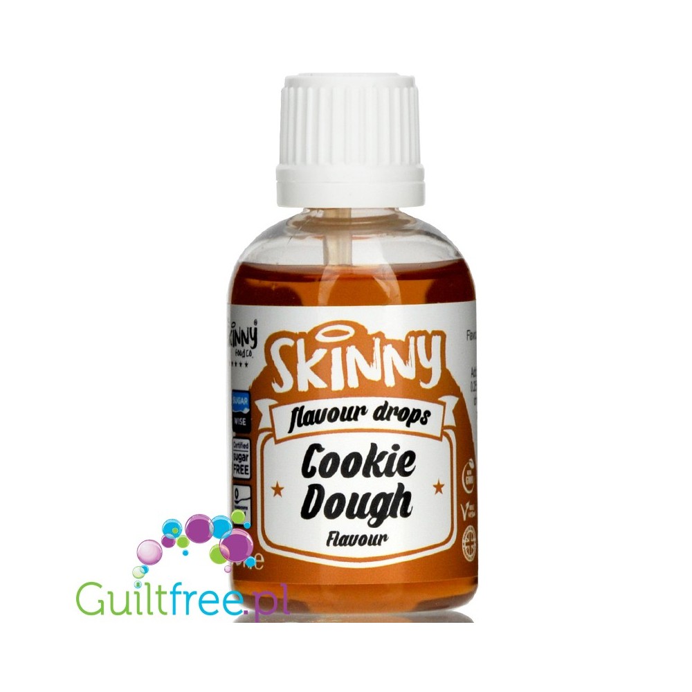 The Skinny Food Co Flavour Drops Cookie Dough 50ml Liquid Sweetened Flavoring Drops Guiltfree Pl