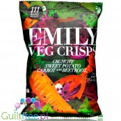 Emily Veg  Crisps Rainbow Roots - warzywne chipsy (marchewka, batat, burak)