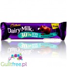 Cadbury Dairy Milk Bar 30% less sugar chocolate, no sweeteners